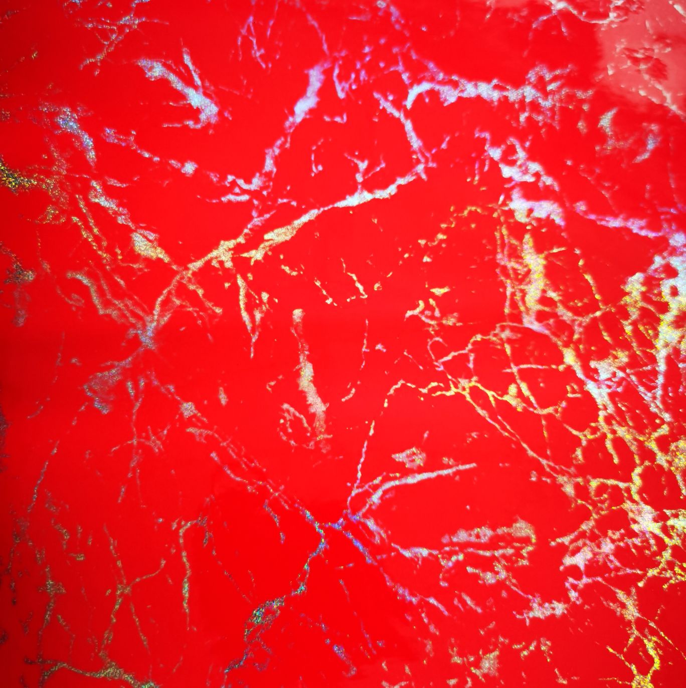 pu laser glitter leather