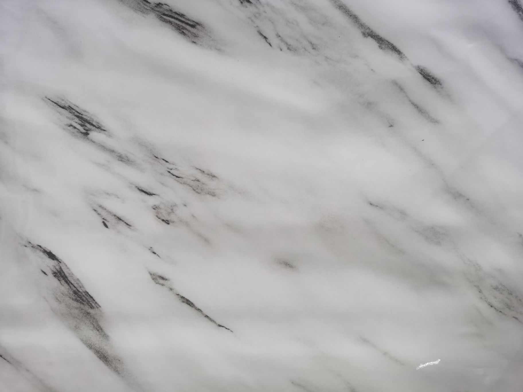 High-gloss marble texture of pu leather details Picture