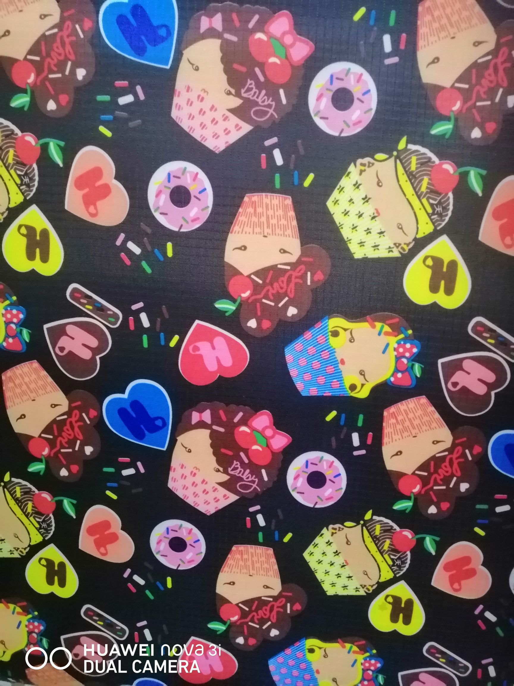 厂家直销热销网红箱包面料格子印花布PVC