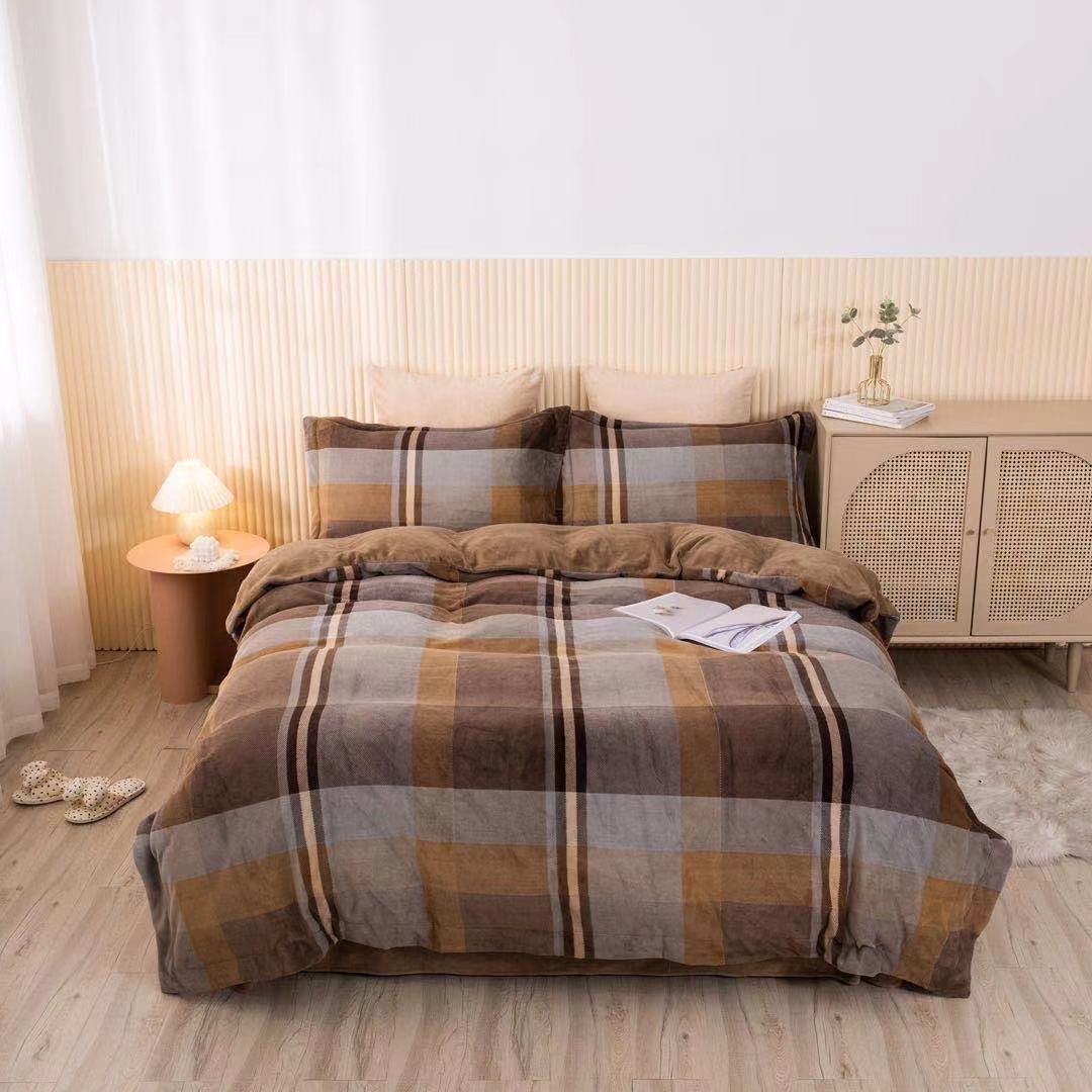 Milk velvet four-piece set 200*230 Specification image
