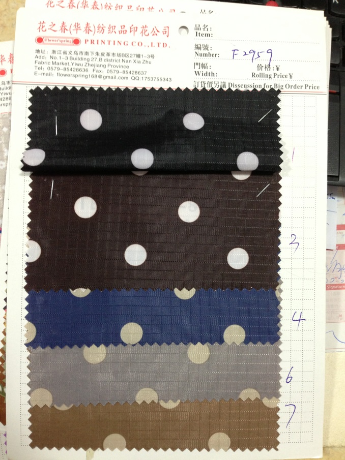 F2959厂家直销热销新款 格子布料皮革大量现货高中低档箱包沙发鞋材面料购物袋详情图2