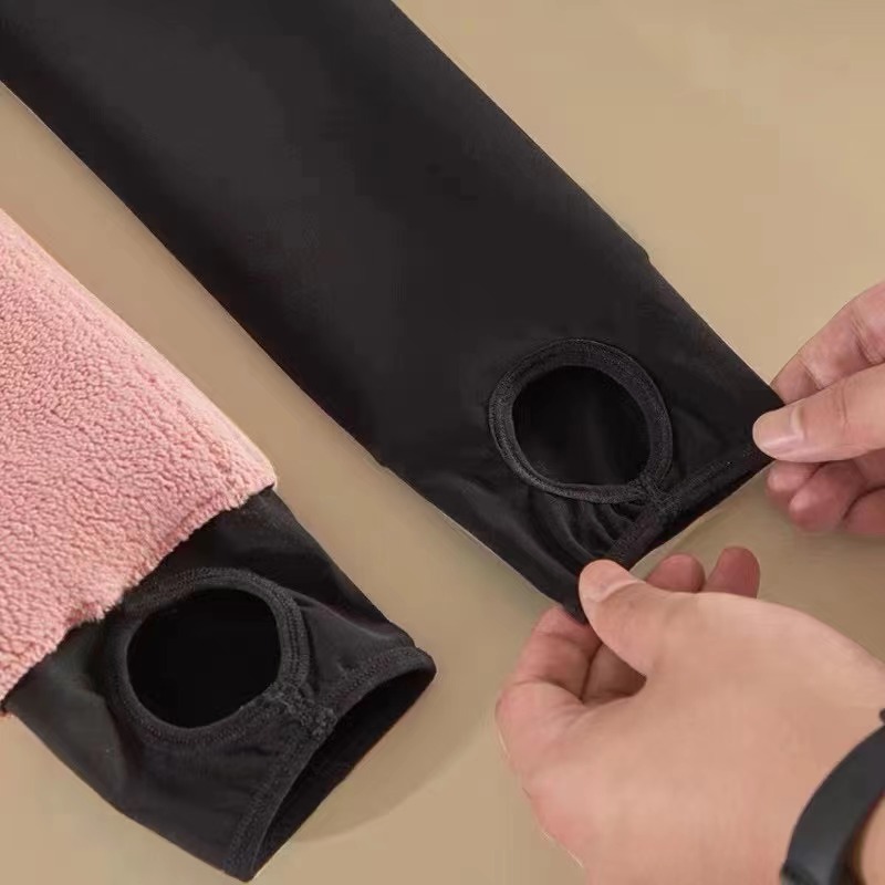 2021 Autumn/Winter new style fleece and thickened multi-color options available, large-sized leggings 6