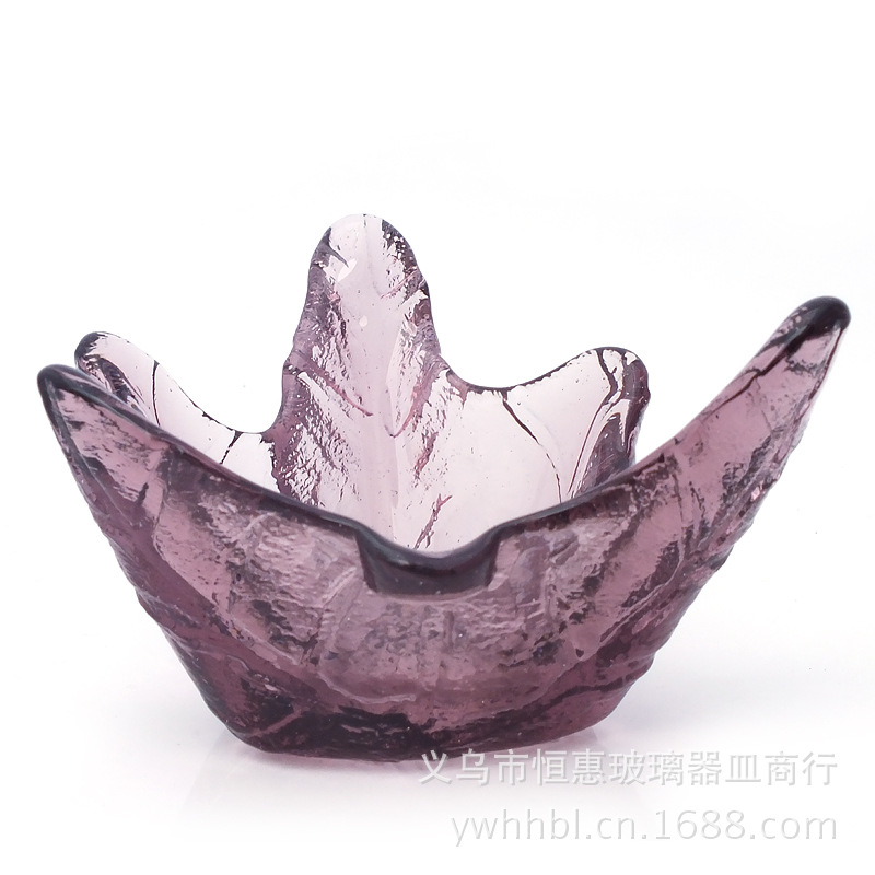 Factory wholesale of glass bowls, plates, dishes, snack plates, seasoning plates, chopstick racks, two-in-one hotel glass bowls, plates and dishes detail image 5
