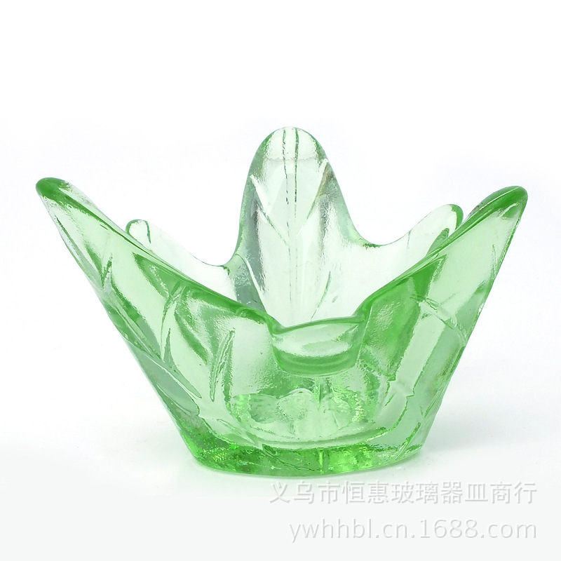 Factory wholesale of glass bowls, plates, dishes, snack plates, seasoning plates, chopstick racks, two-in-one hotel glass bowls, plates and dishes detail image 4