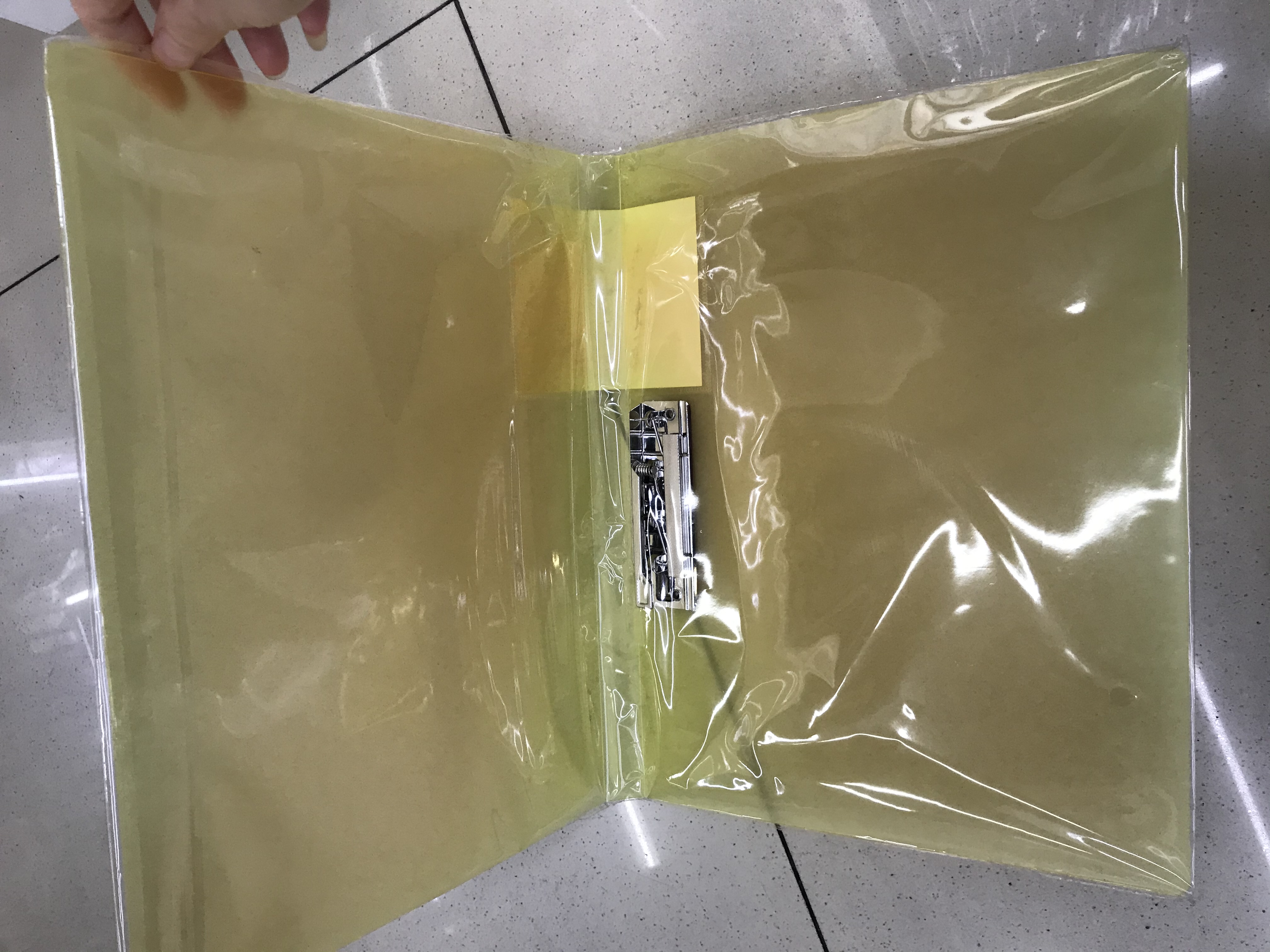 文件夹，pp透明文件夹，弹力夹文件夹产品图