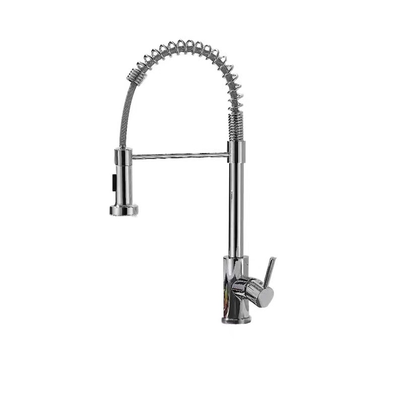 Copper pull-out faucet details Picture