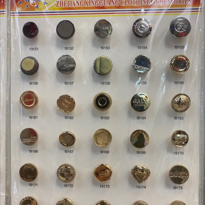 金属钮扣19151-19180