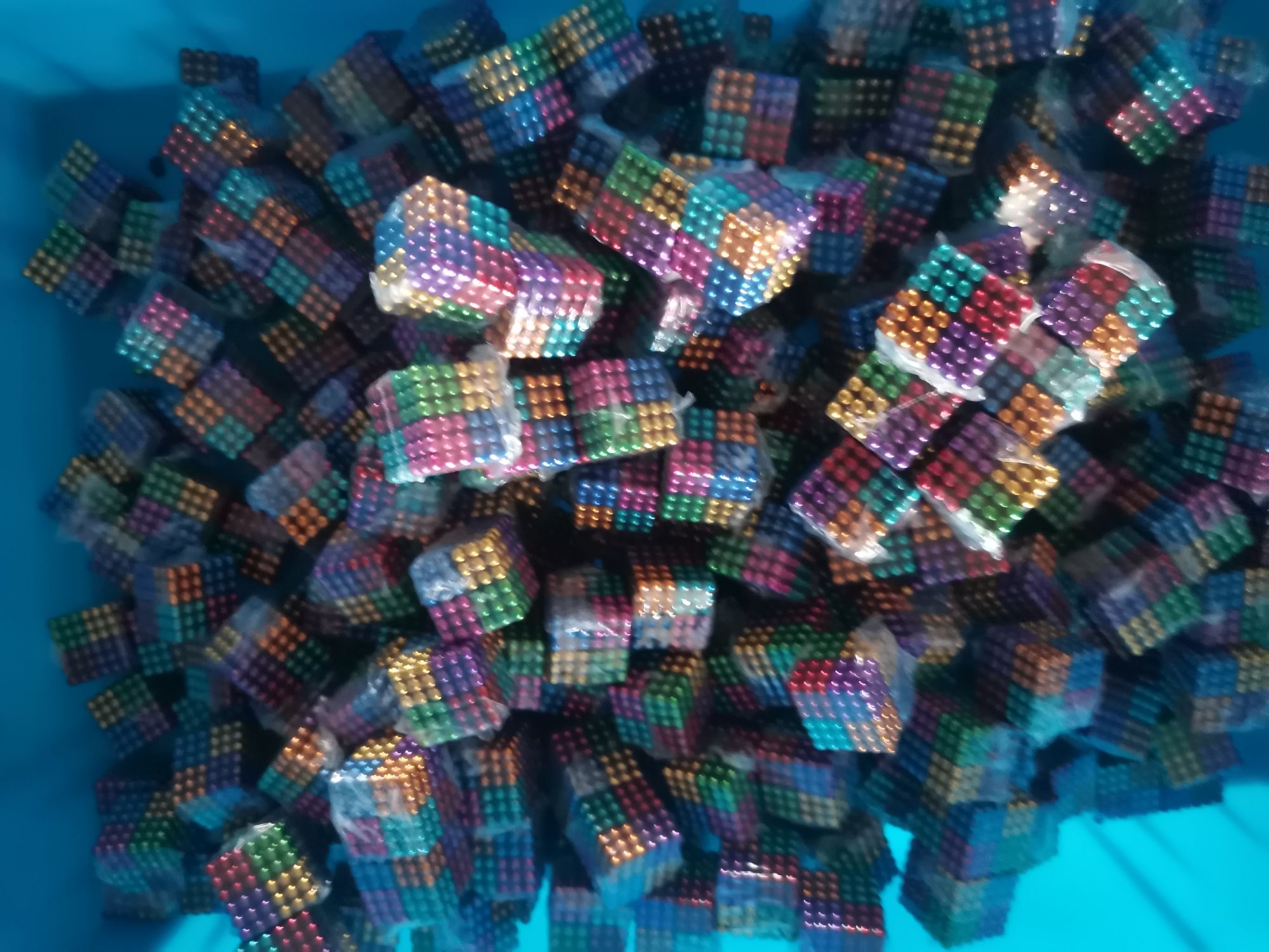 厂家直销5*125颗彩色5*180颗巴克球磁铁益智玩具5mm*216颗每盒