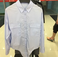 夏季新款女士时尚休闲百搭长袖衬衫