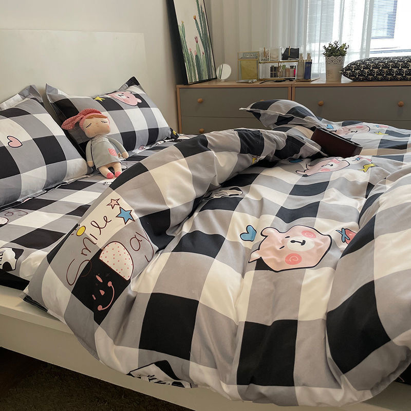 11 Simple style bed three-piece and four-piece sets Specification image