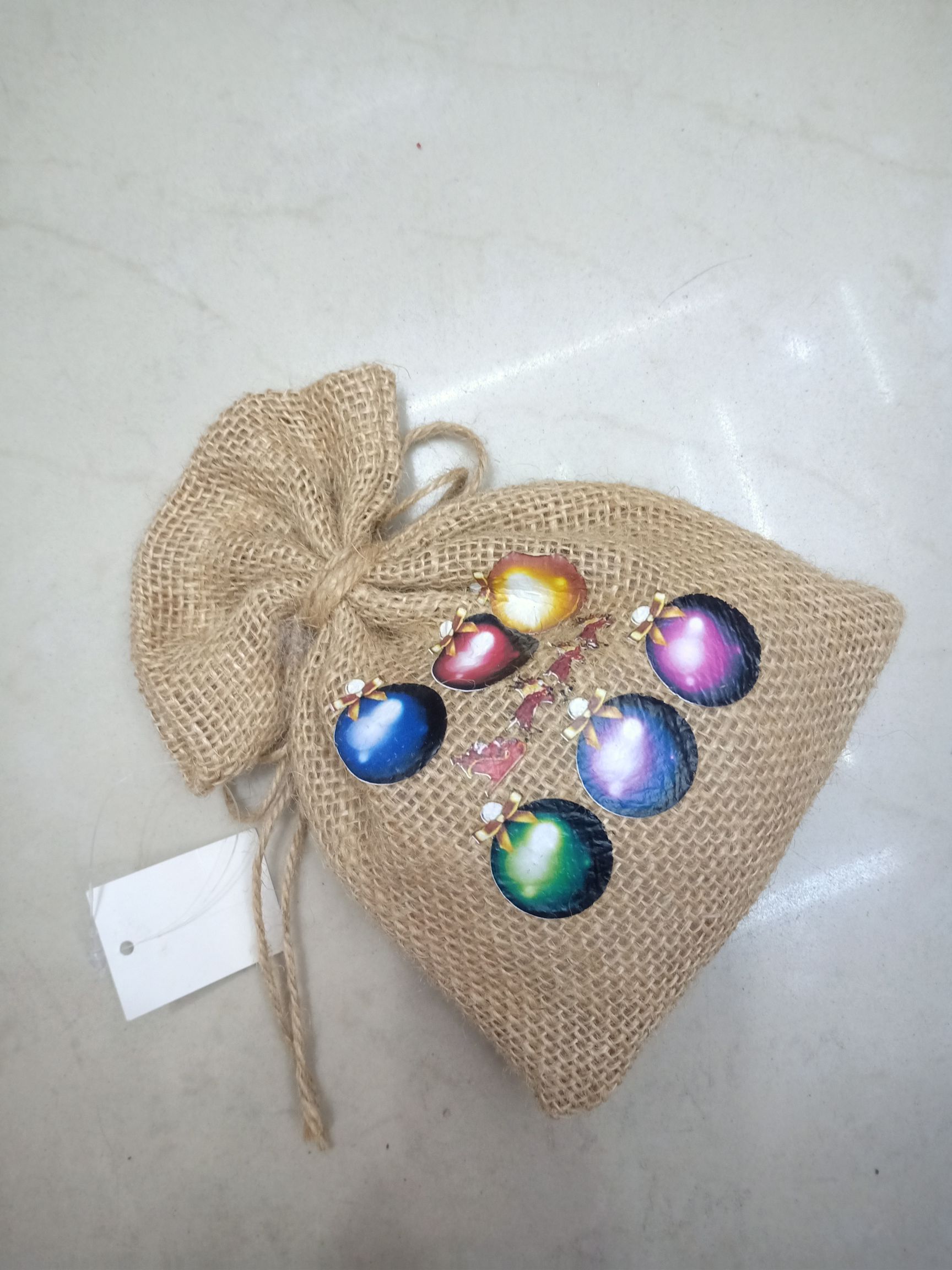 圣诞袋子，首饰袋子产品图