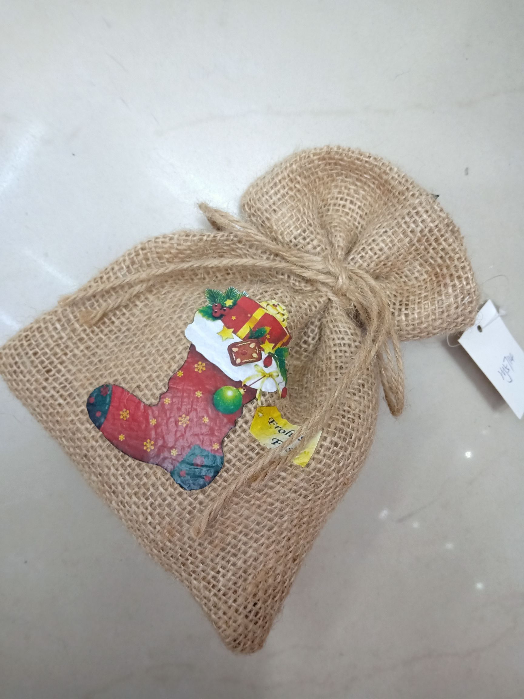圣诞袋子，首饰袋子产品图