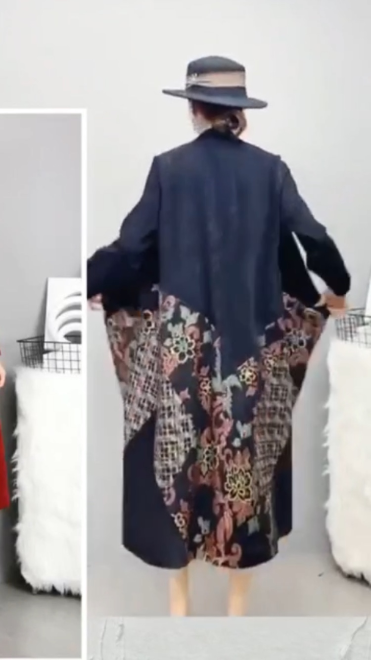 New fashionable, trendy, casual, original, classic and comfortable 211031-2 black patchwork dress Application Scenario