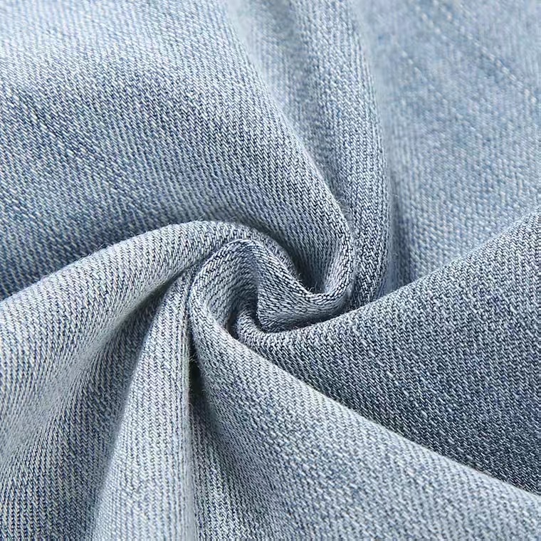New light-colored men's jeans, pure cotton Korean-style trendy men's trousers Specification image