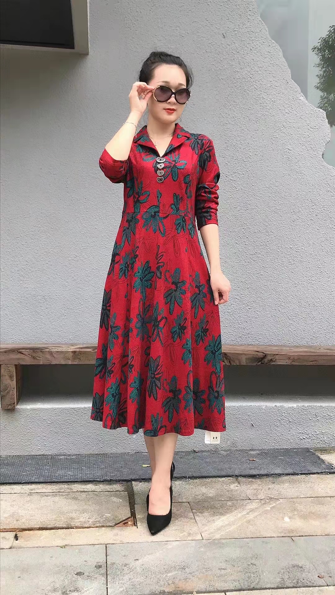 Original classic new comfortable dress of fashion trend 21101 detail image 1
