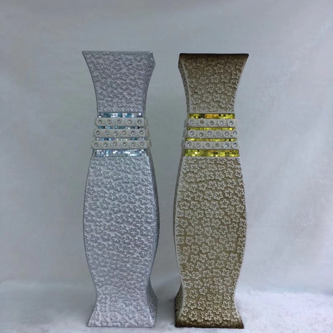 振国工艺 落地花瓶60CM低温陶瓷花瓶 24F912 图