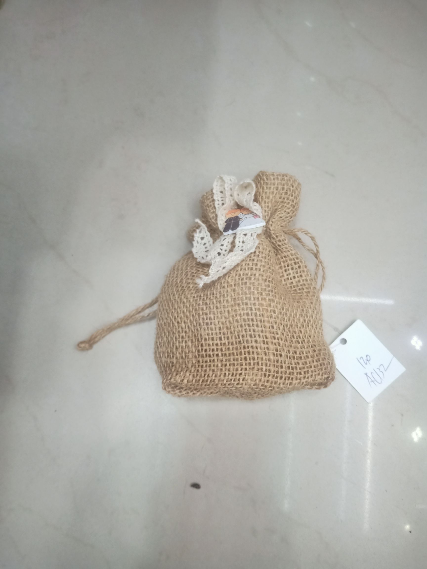 复活节袋子，首饰袋子细节图