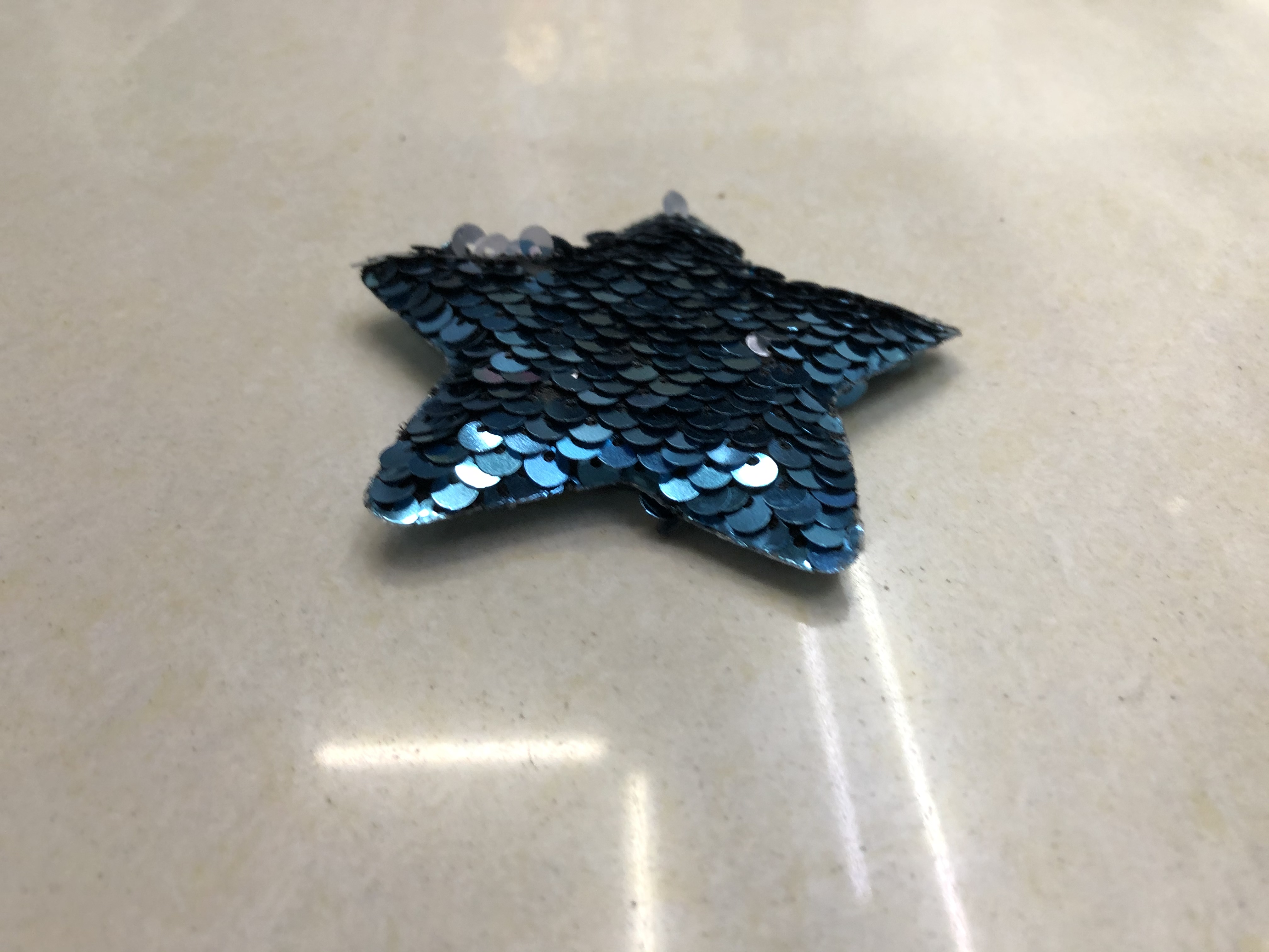 Sequin Blue Skirt