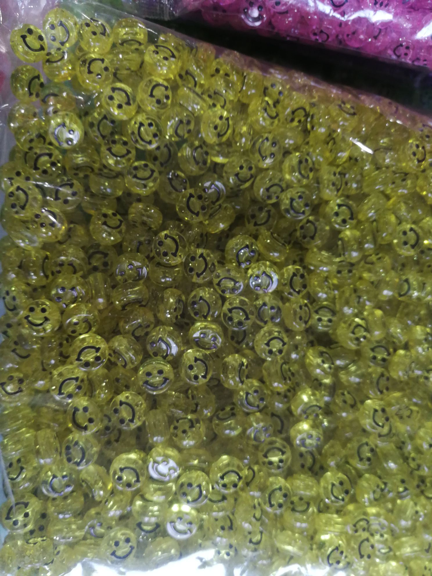 笑脸字母儿童DIY手链项链装饰品详情图7