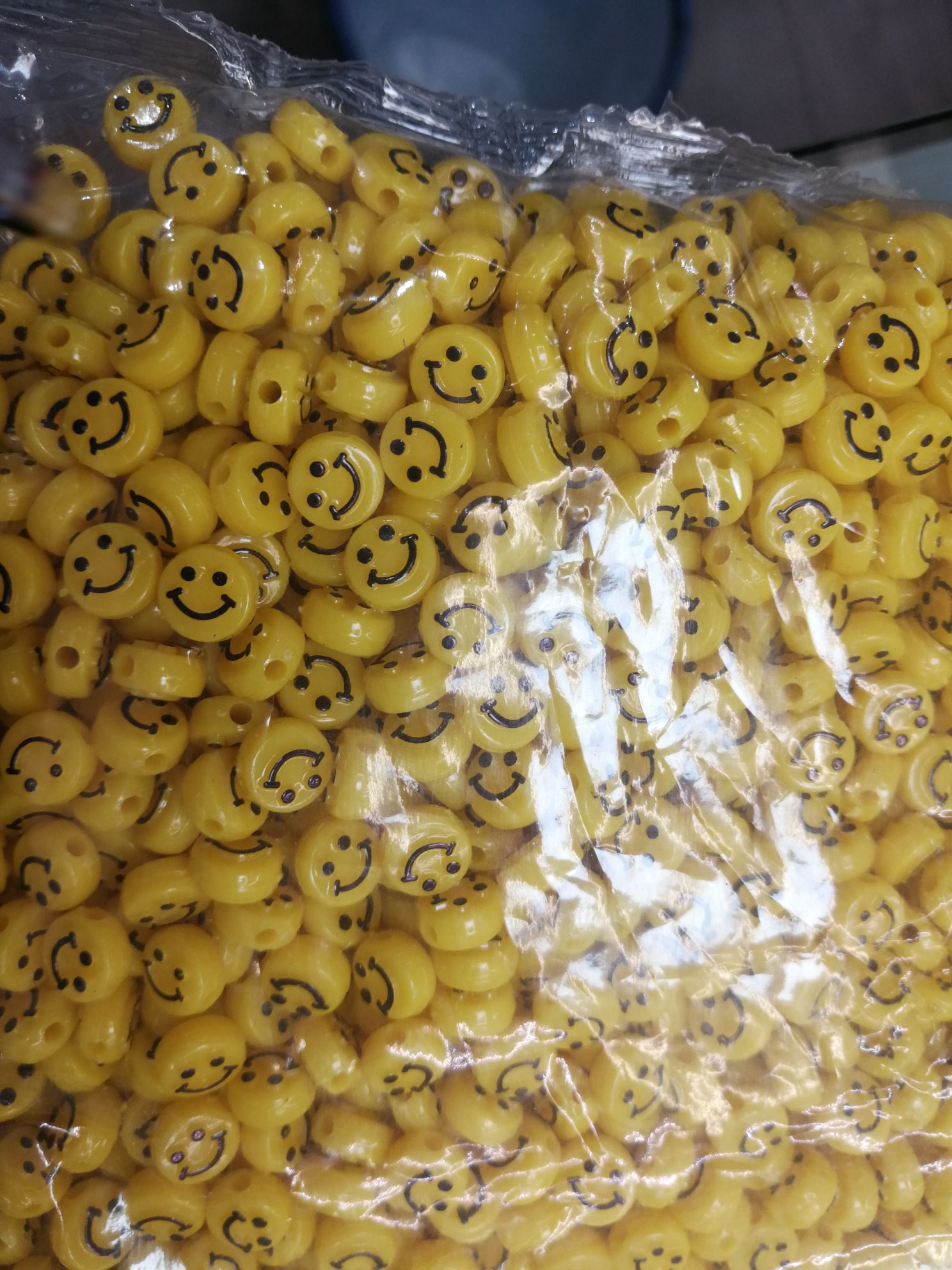 笑脸字母儿童DIY手链项链装饰品详情图4