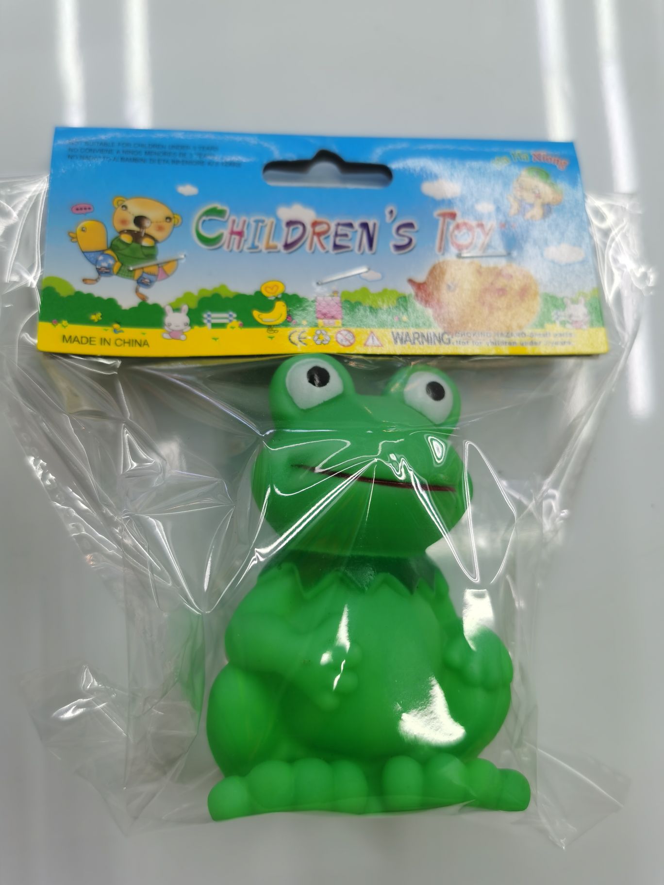 厂家批发青蛙玩具宠物玩具PVC玩具