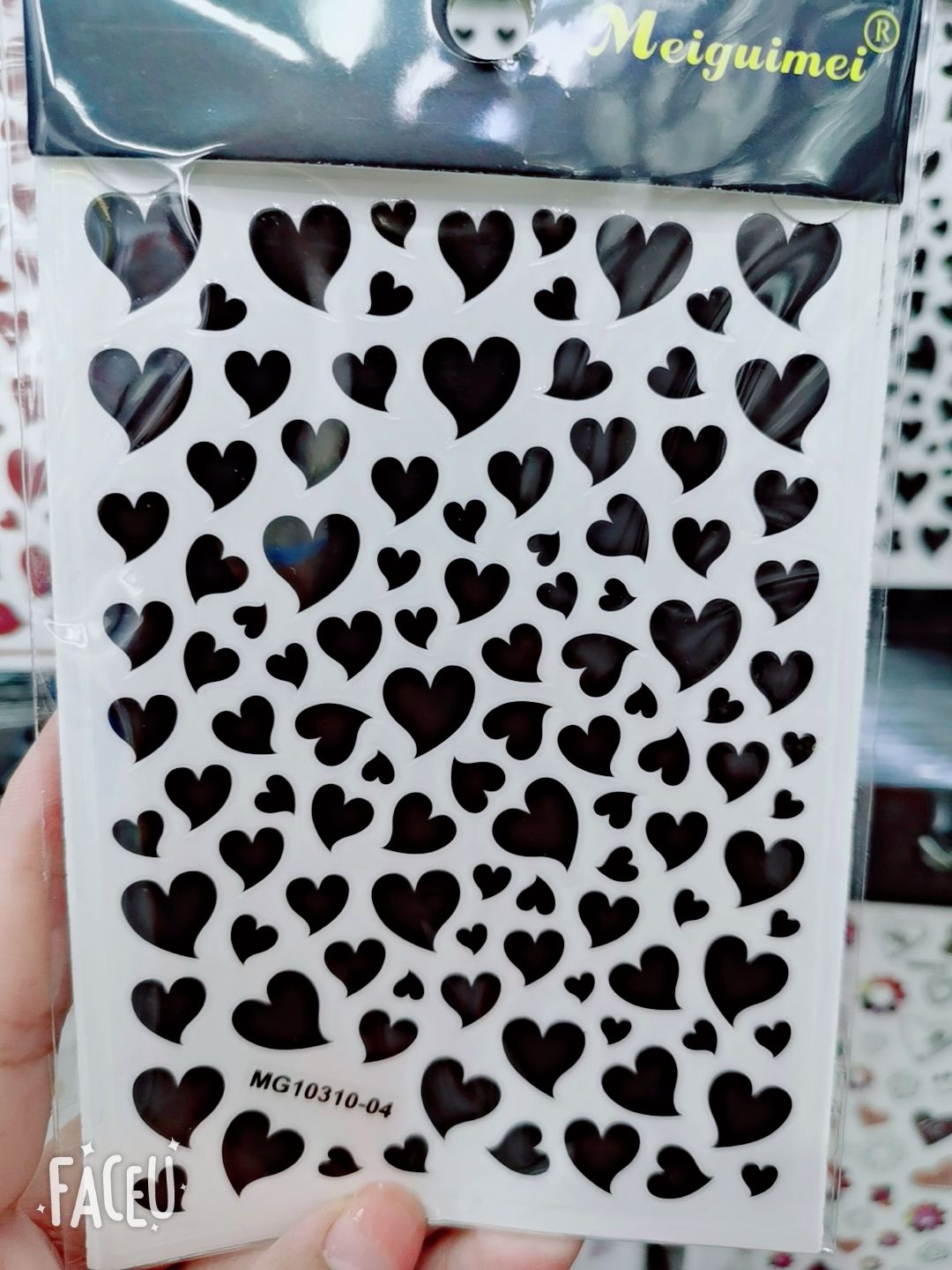 MG process ins nail stickers with adhesive backing have good adhesion, strong realism, very clear patterns, and a wide variety of styles. Factory direct sales of thin and tough new process adhesive stickers with many styles Specification image