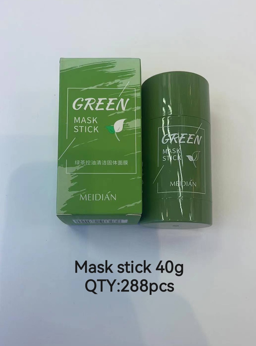 meidian魅点中文/英文，TWG 绿茶固体面膜 茄子固体面膜40克 泥膜棒涂抹式水洗式去黑头 外贸出口批发详情5