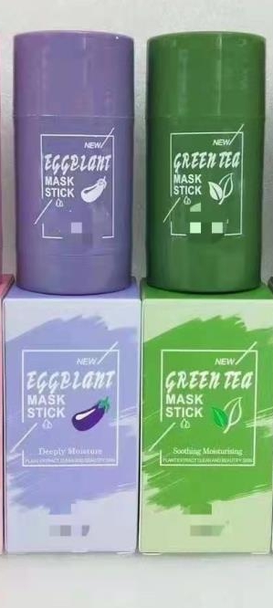 meidian魅点中文/英文，TWG 绿茶固体面膜 茄子固体面膜40克 泥膜棒涂抹式水洗式去黑头 外贸出口批发详情10