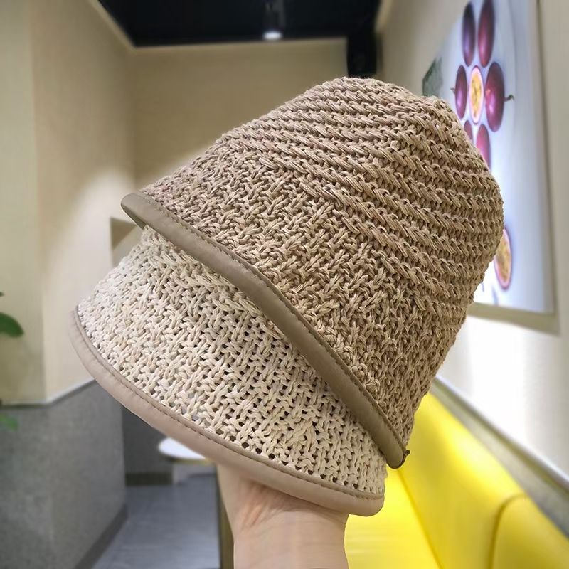 郁金香花苞盆帽人造植物盆景草球装饰帽时尚头巾配件春夏遮阳帽 头巾 配件