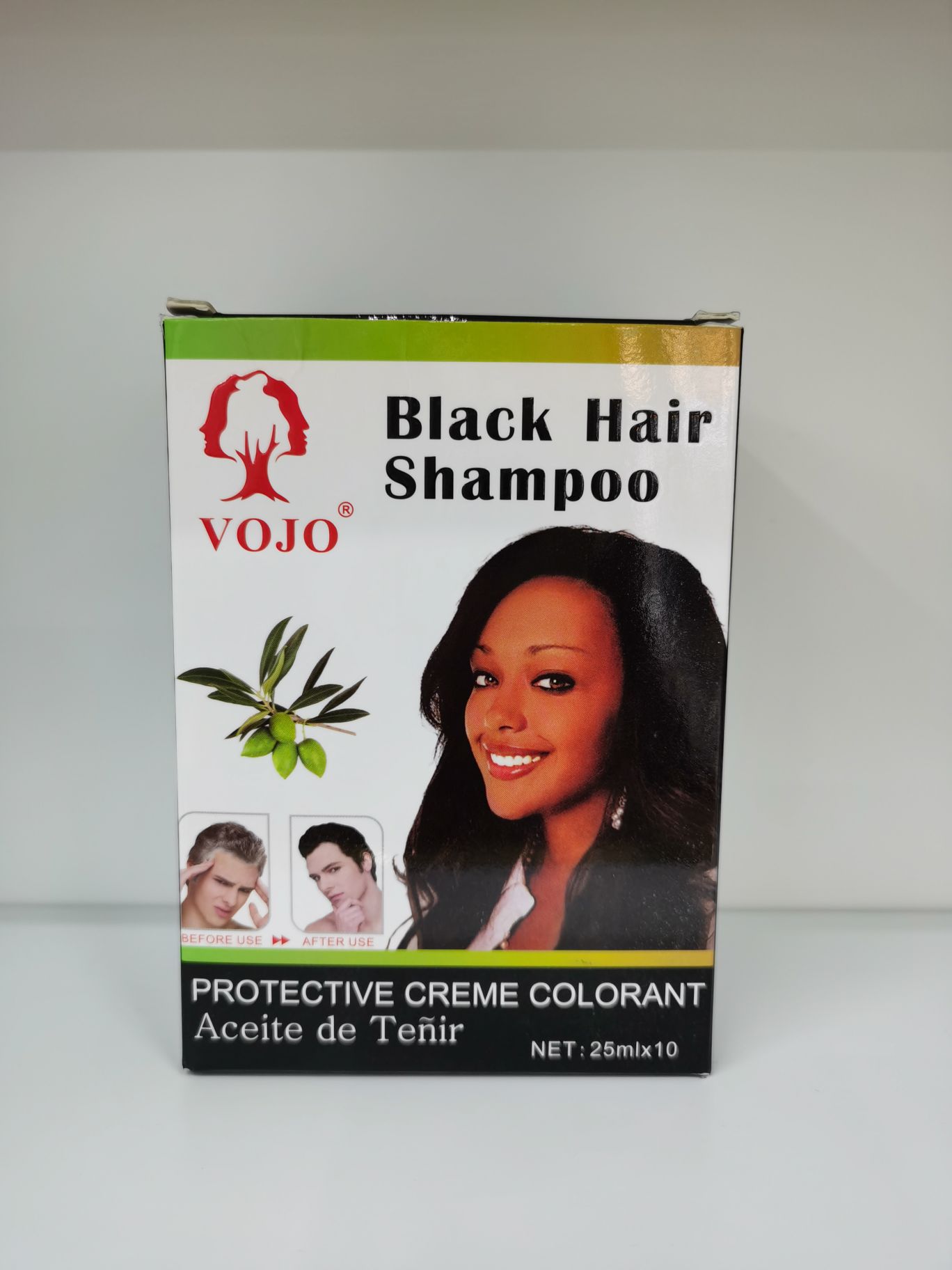 Hair dye (for export only) One wash to blacken
