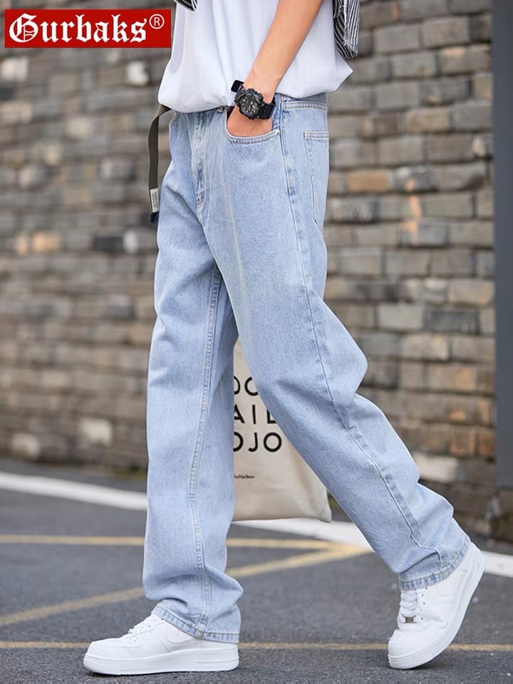Otoño invierno 2021 holgada hombre versión coreana de tendencia casual cargo pantalones de moda pai gow pung pantalones de pie pequeños