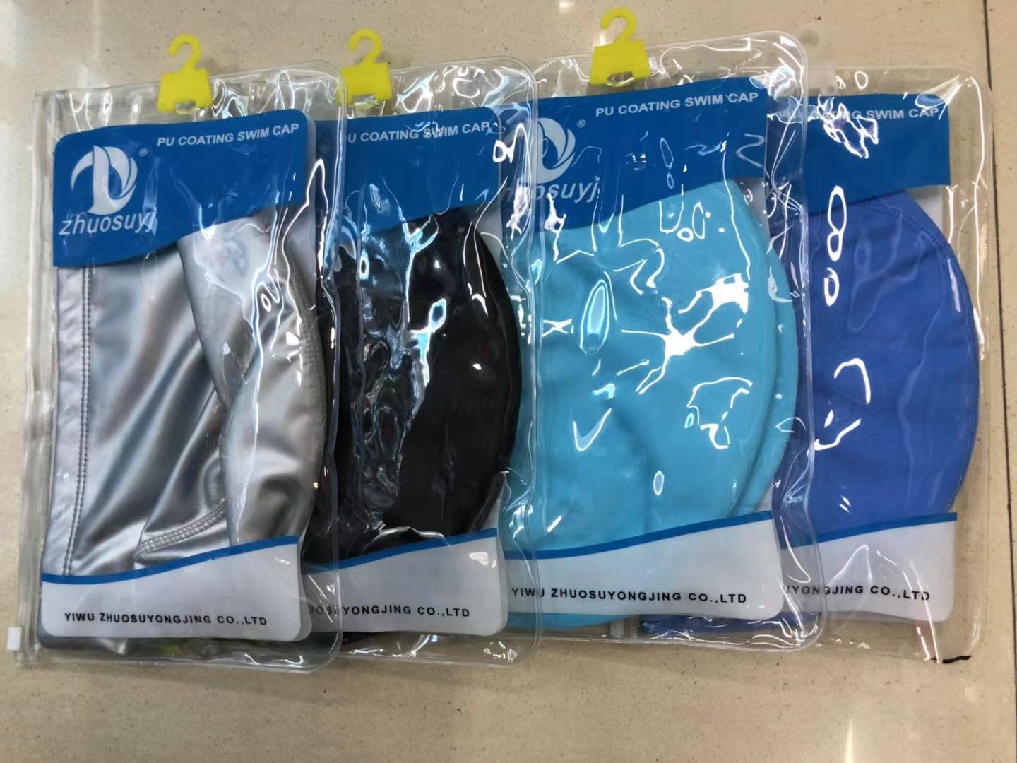 Adult PU swimming cap Specification image