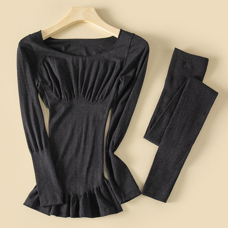 The New Thermal Underwear Is Lined With A Seamless Soft And Comfortable Base Shirt With Long Sleeve Top29 full figure