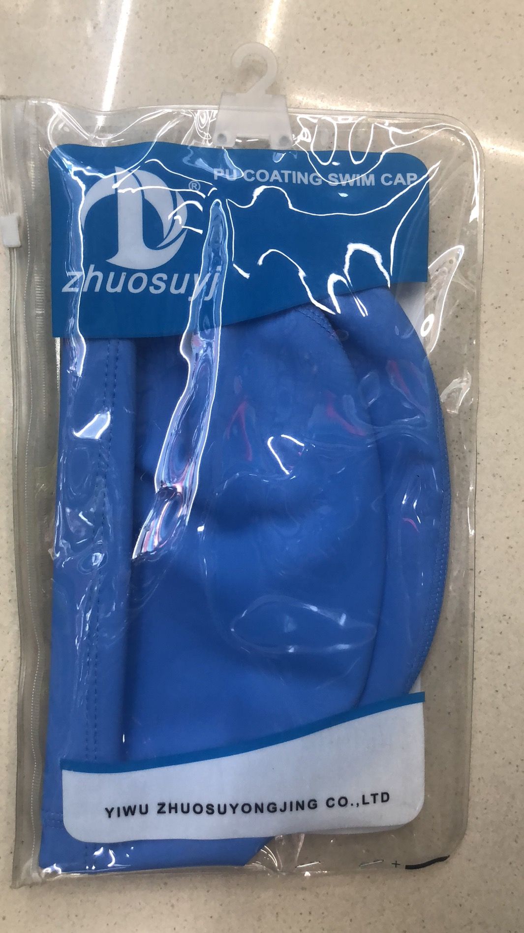 Adult PU swimming cap details Picture