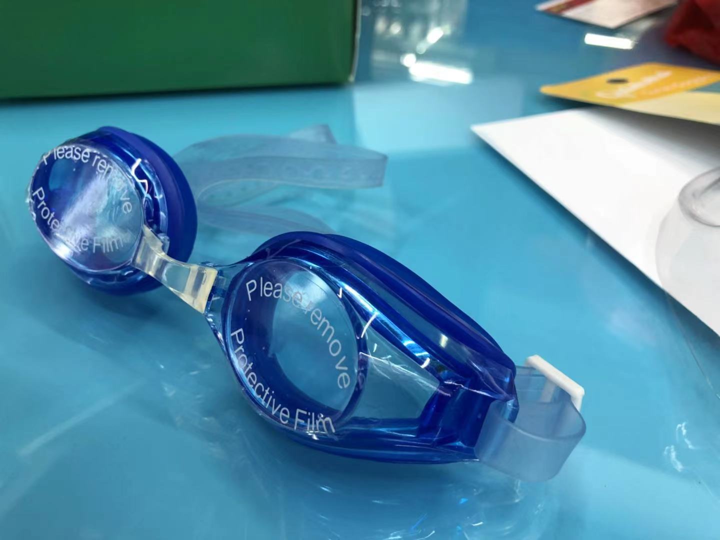 Children's pvc swimming goggles
