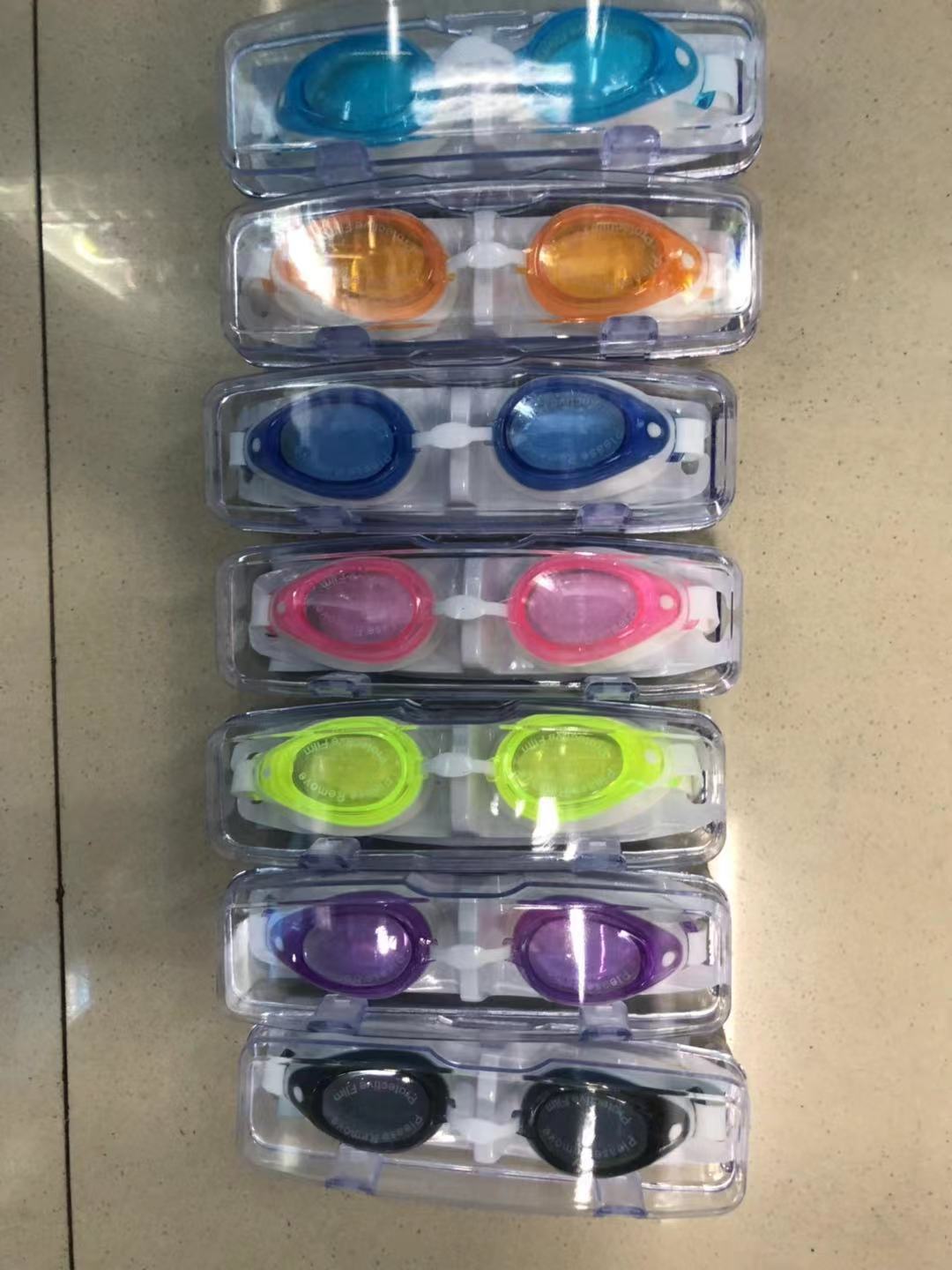 Children's pvc swimming goggles