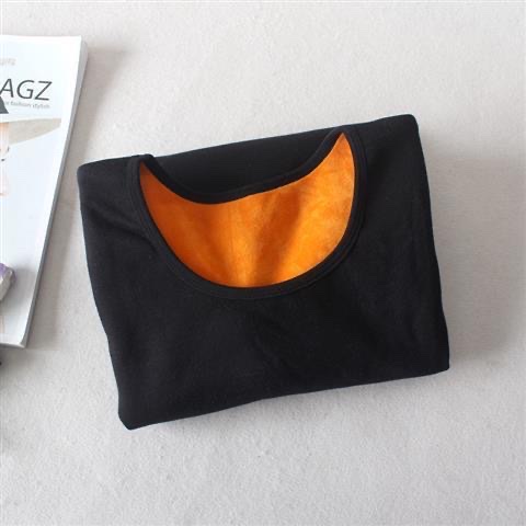 The New Thermal Underwear Is Lined With A Seamless Soft And Comfortable Base Shirt With Long Sleeve Blouse 47 full figure