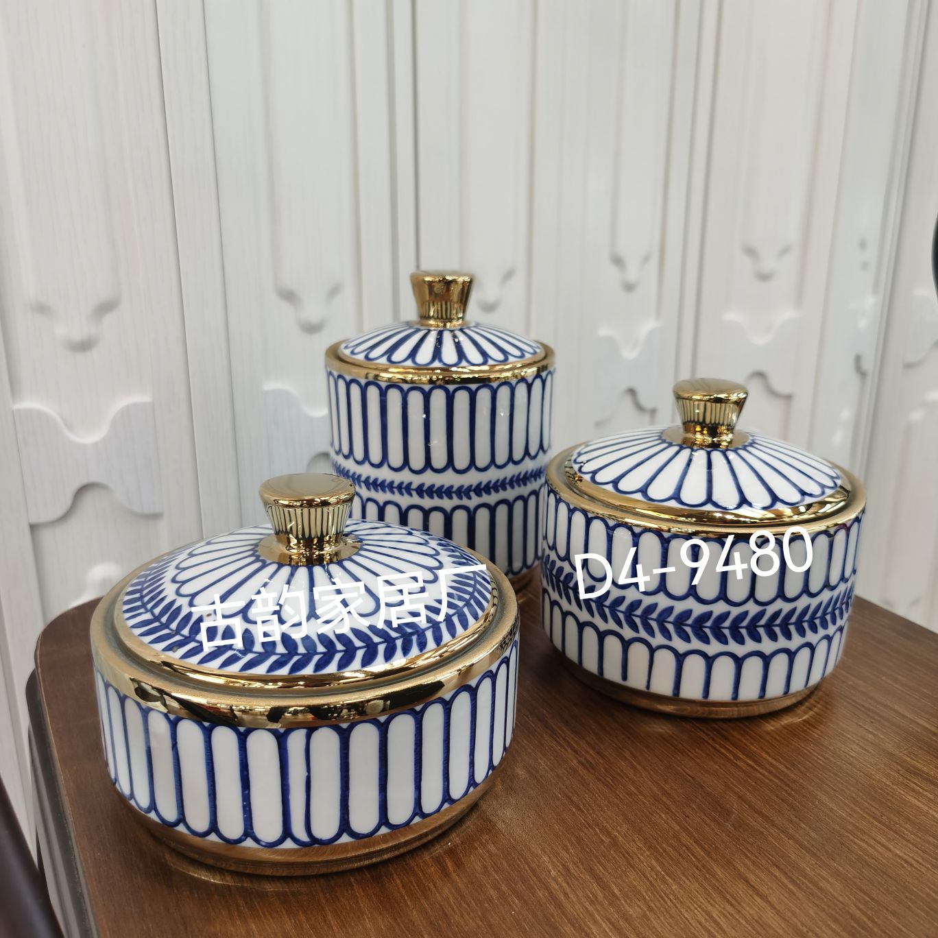 High-end ceramic home handicrafts and new Chinese-style ornaments