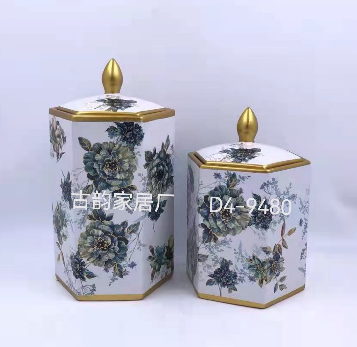 High-end ceramic home handicrafts and new Chinese-style ornaments details Picture