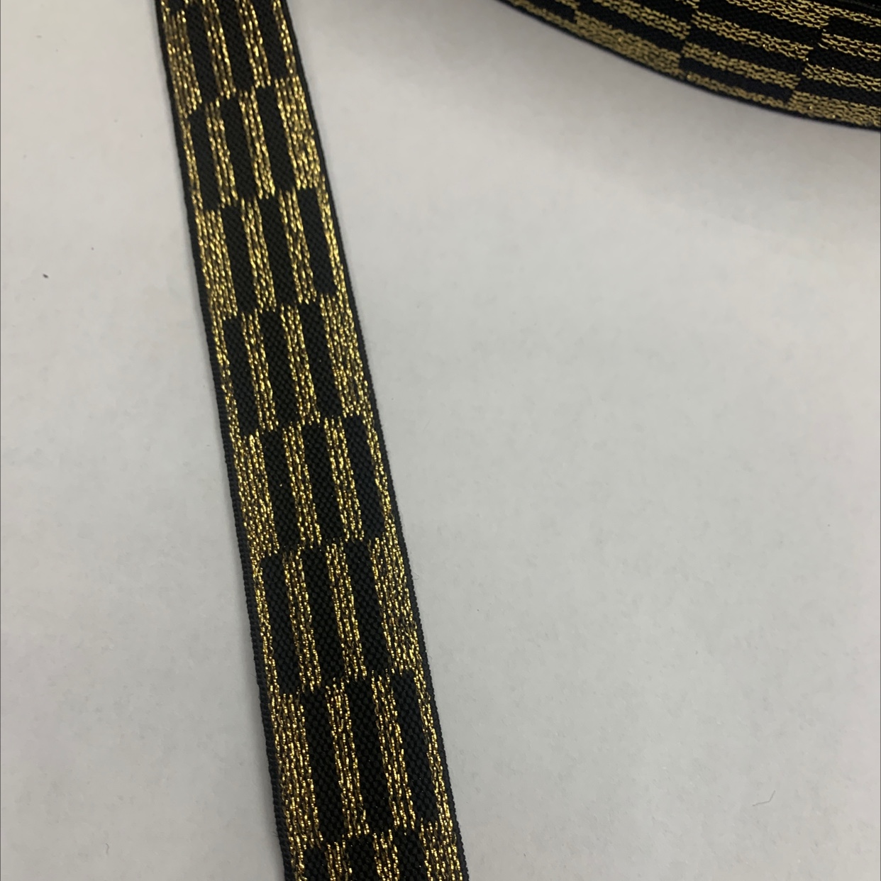 2.5 Jacquard gold thread elastic band
