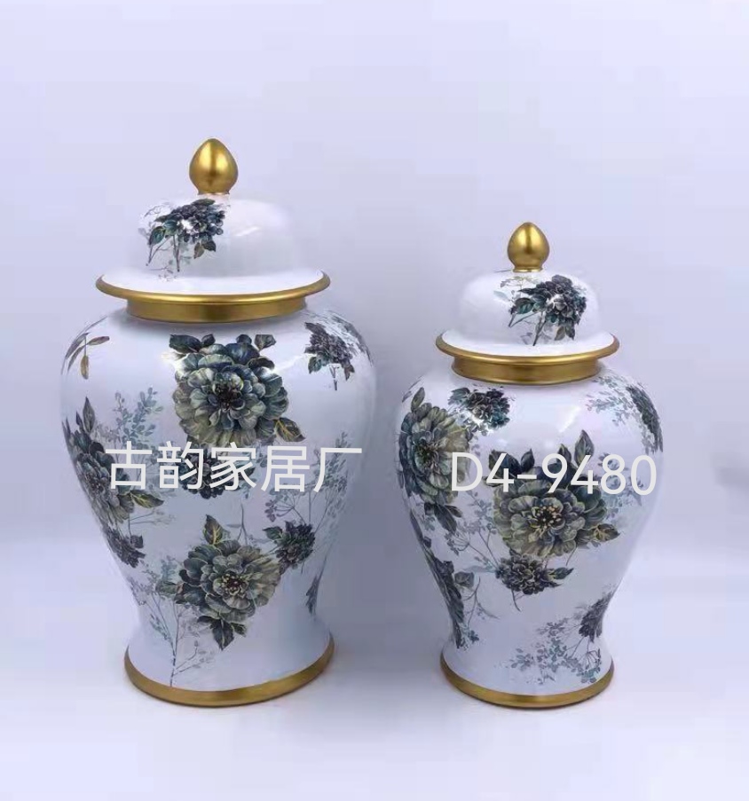 High-end ceramic home handicrafts and new Chinese-style ornaments Specification image