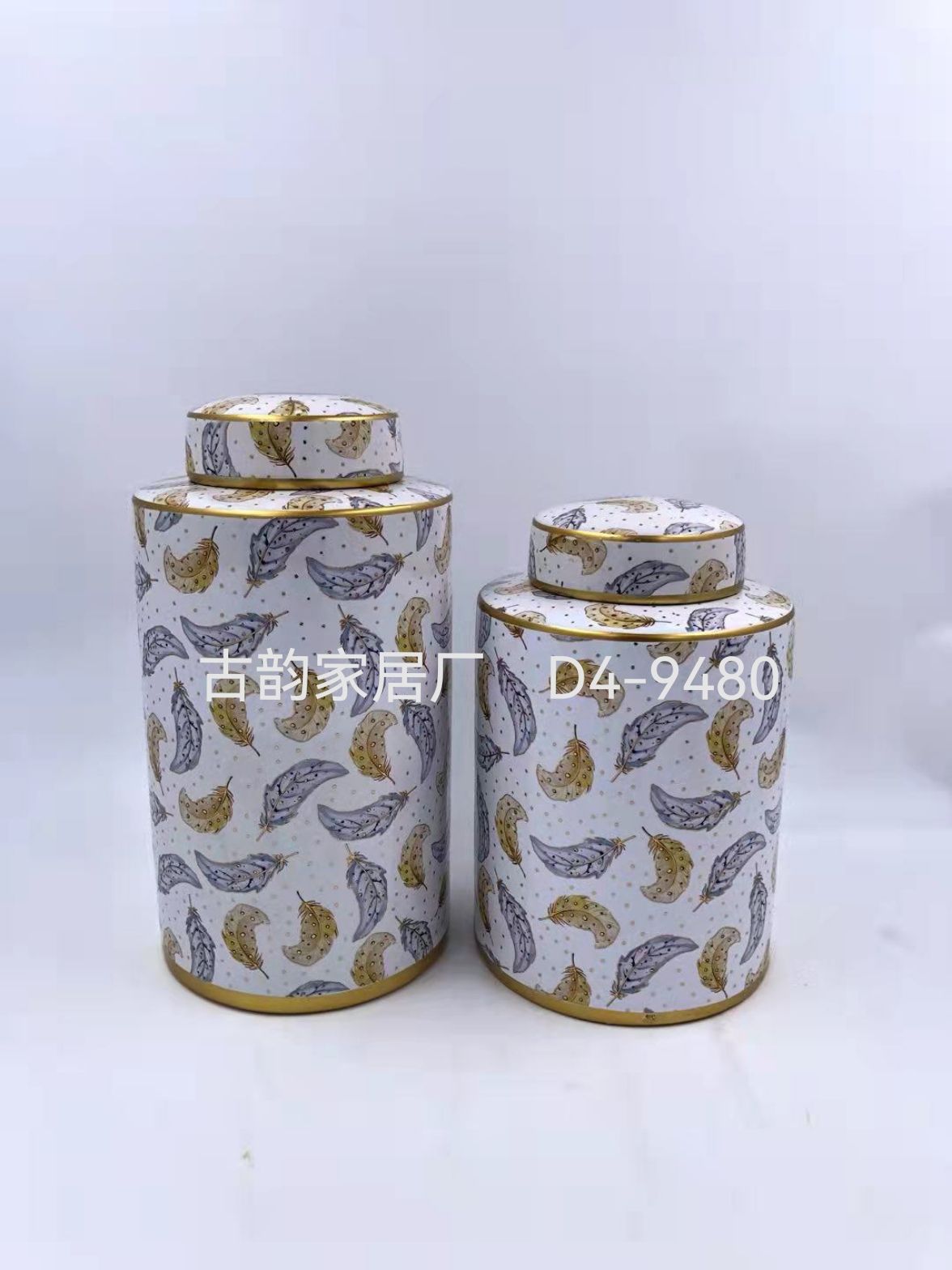 High-end ceramic home handicrafts and new Chinese-style ornaments