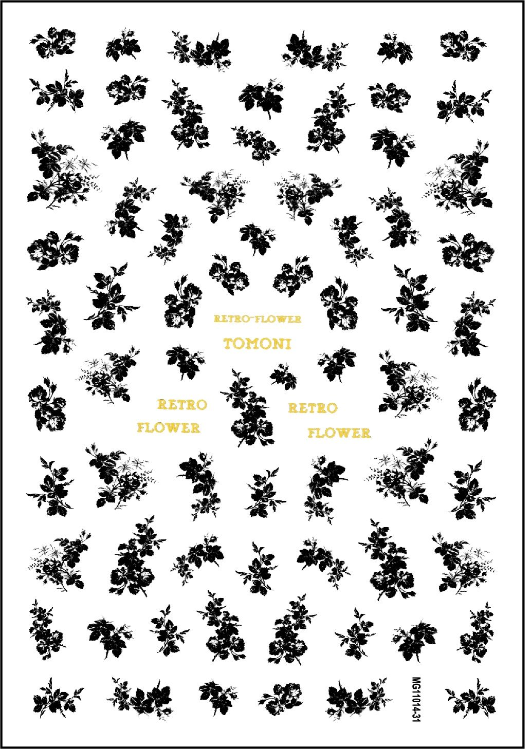 MG process ins nail stickers with adhesive backing have good adhesion, strong realism, very clear patterns, and a wide variety of styles. Factory direct sales of thin and tough new process adhesive stickers with many styles