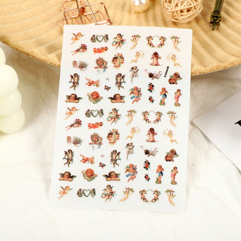 MG process ins nail stickers with adhesive backing have good adhesion, strong realism, very clear patterns, and a wide variety of styles. Factory direct sales of thin and tough new process adhesive stickers with many styles Application Scenario