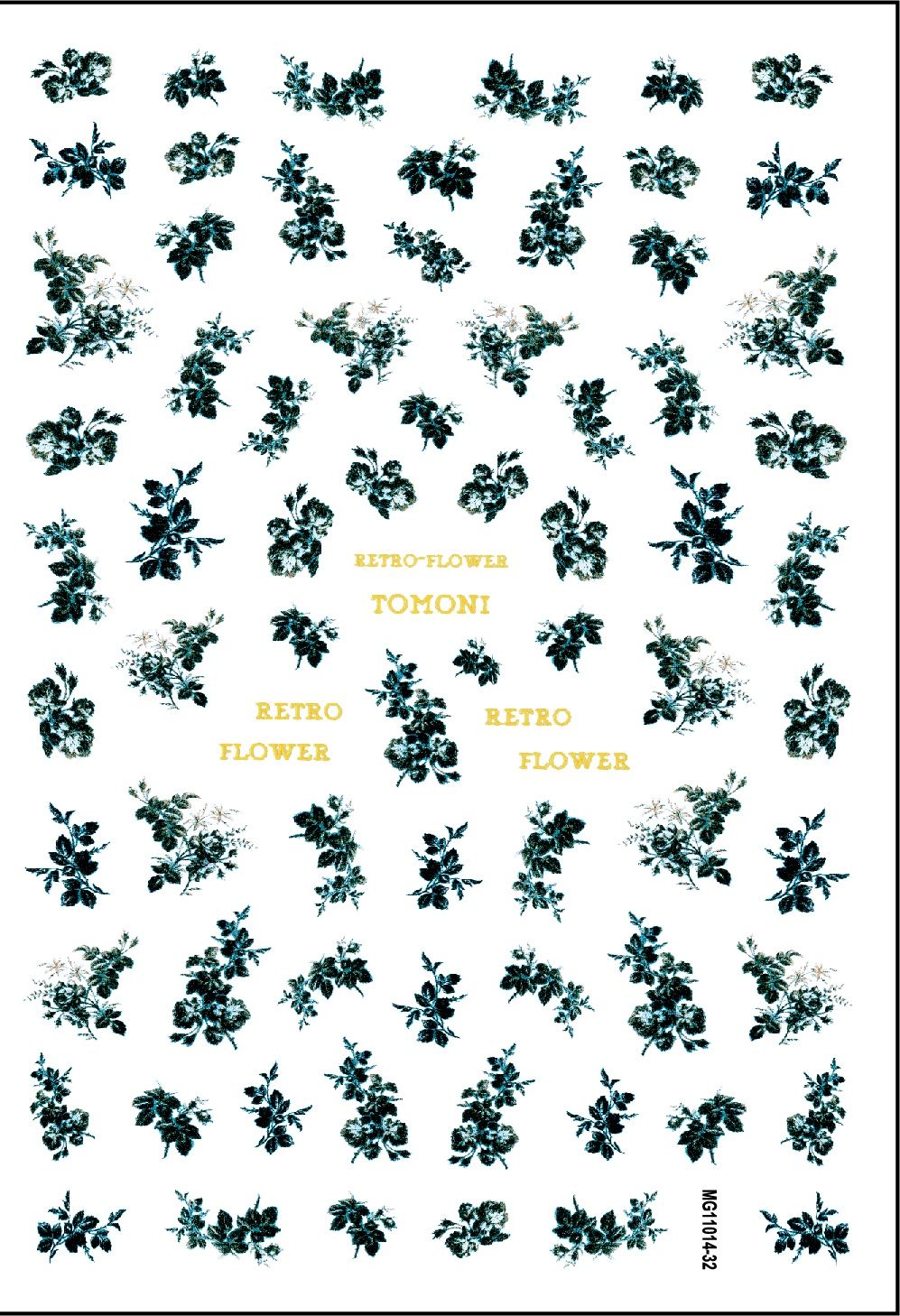 MG process ins nail stickers with adhesive backing have good adhesion, strong realism, very clear patterns, and a wide variety of styles. Factory direct sales of thin and tough new process adhesive stickers with many styles details Picture