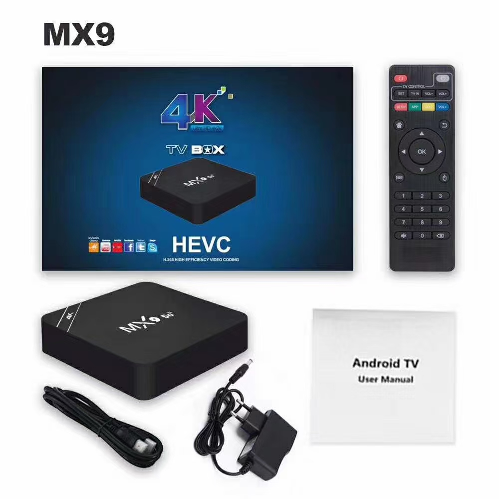 厂家直销MXQ 4k网络机顶盒 外贸TV BOX详情图2