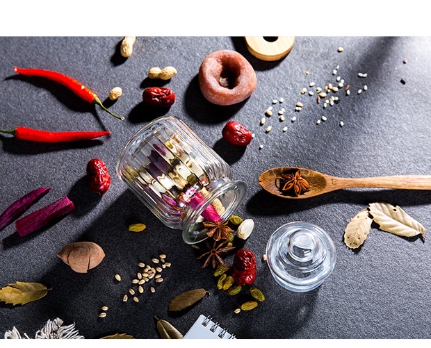 Latas selladas botellas de vidrio botellas de comida botellas de miel latas de verduras saladas botellas de pepinillos de vino con tapas pequeñas latas de almacenamiento para el hogar detail image 17