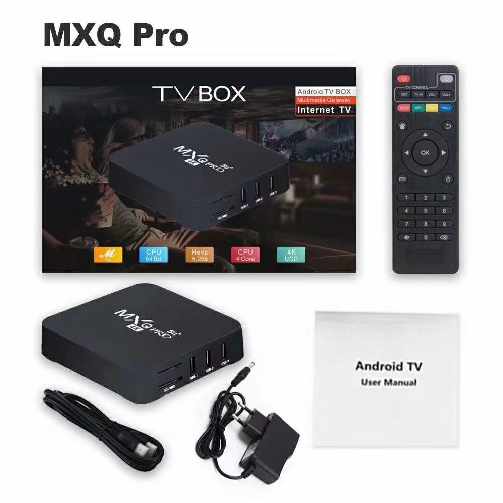 厂家直销MXQ 4k网络机顶盒 外贸TV BOX详情图3