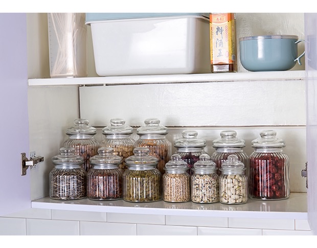 Latas selladas botellas de vidrio botellas de comida botellas de miel latas de verduras saladas botellas de pepinillos de vino con tapas pequeñas latas de almacenamiento para el hogar detail image 15