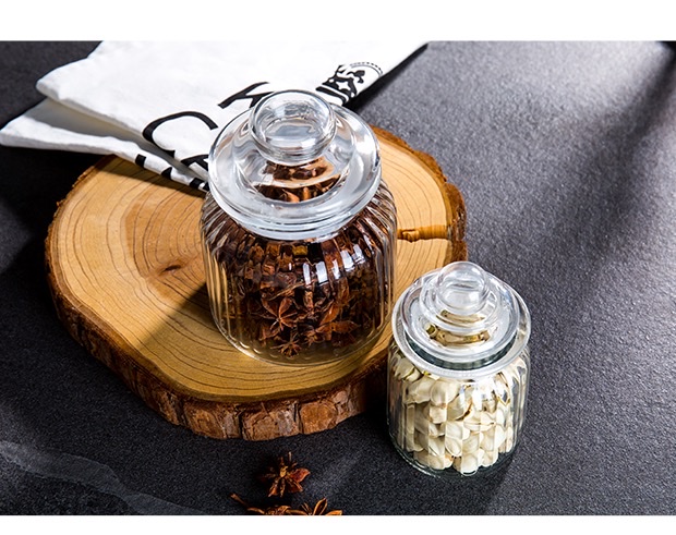 Latas selladas botellas de vidrio botellas de comida botellas de miel latas de verduras saladas botellas de pepinillos de vino con tapas pequeñas latas de almacenamiento para el hogar detail image 18